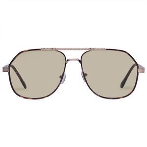 Aire NWT Cosmos - Bright Gold Khaki Tint Sunglasses